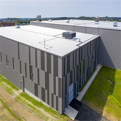 Prefabrik Hafif Çelik Çerçeve Atölyesi Çelik Mısır İşleme Tesisi