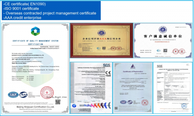 QINGDAO GUSITE CONSTRUCTION ENGINEERING CO.,LTD Kalite kontrol