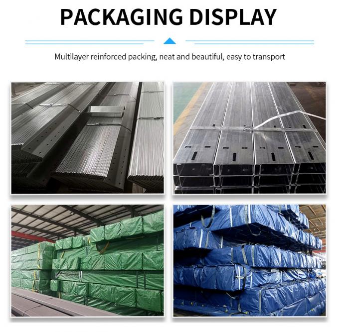 Izgara &Ccedil;elik Yapı Depo Binası İmalatı Sıcak Daldırma Galvanizli 4